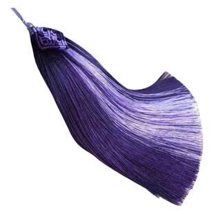 DIY饰品配饰 中国结编织扁型帽人造真丝线吊穗 汽车挂件流苏穗子