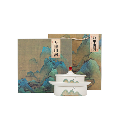 故宫国潮文创天坛果盘乔迁礼品