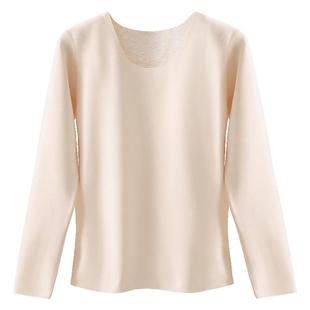 7A抗菌羊绒保暖内衣女款加绒加厚发热冬季秋衣秋裤套装打底衫内搭