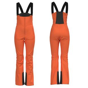 经典修身背带滑雪裤女防水四面弹力加绒大长腿冬单双版连体滑雪裤