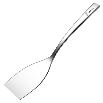 CHEEMEE304不锈钢料理铲牛排专用小煎铲平铲铁板烧铲子披萨铲煎饼
