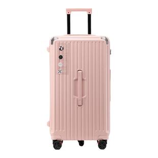 花花公子大容量行李箱拉杆箱减震刹车万向轮扩容旅行箱男女密码锁