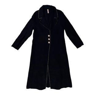 （捡漏4XL）女装2025冬季长款羊绒大衣羊毛时尚黑色撤柜大码尾货