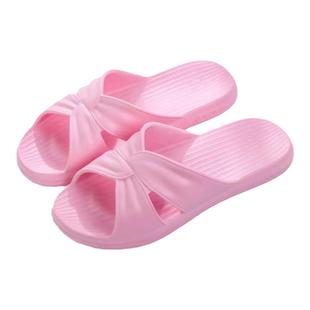 舒适拖鞋女夏季家居室内浴室洗澡防滑时尚休闲一字凉拖鞋蝴蝶结