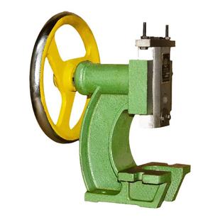 闽泰手动压力机JH-160台式小型冲压机手压机手啤机冲孔机圆盘冲床