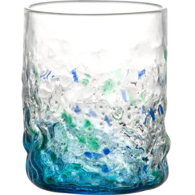 日本进口水野硝子星空夜光玻璃杯