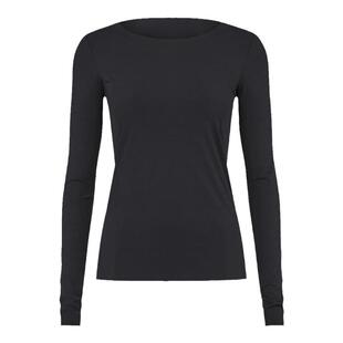 Wolford/沃尔福特Aurora环保材质时尚打底长袖圆领套头衫T恤52765