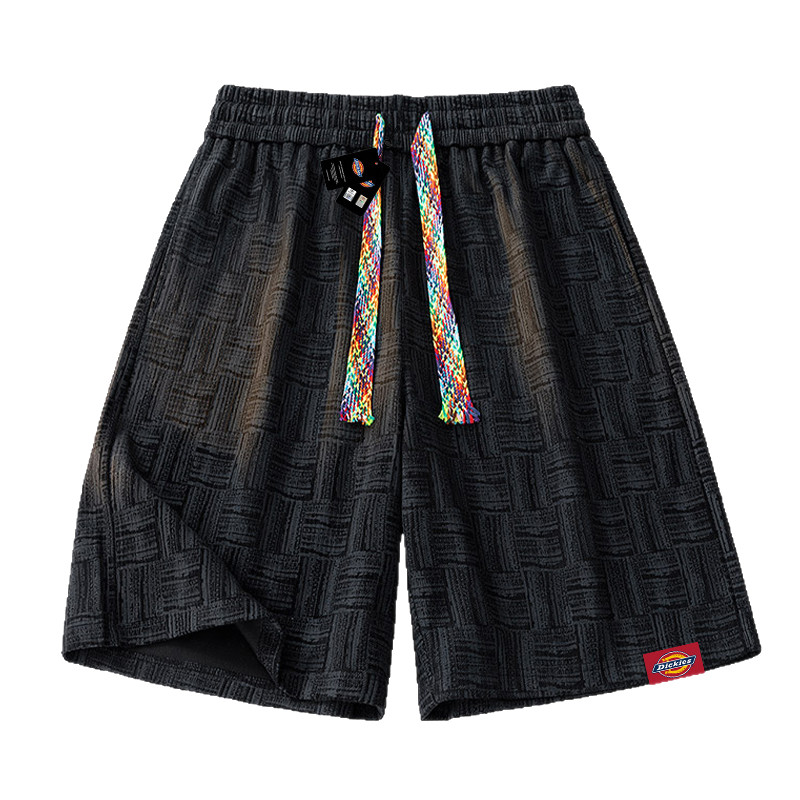 Dickies格纹短裤男士休闲裤