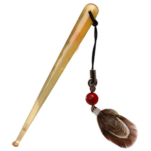 角缘耳勺牛角挖耳扒掏耳朵勺扣耳屎耳挖软头儿童成人采耳清洁工具