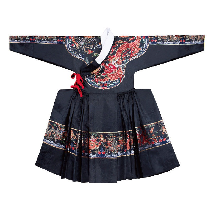 非古装曳撒道袍织锦传统汉服定制