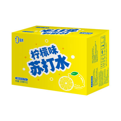 健力宝无糖苏打气泡水0糖0脂0卡