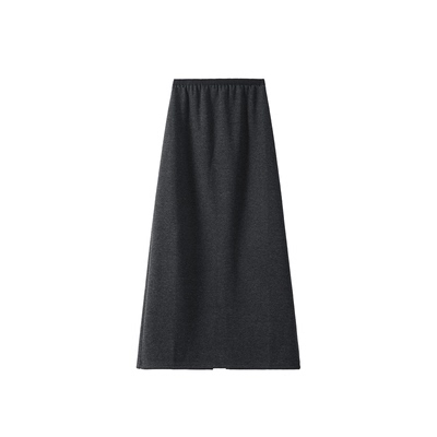 秋冬高级感a字针织半身裙