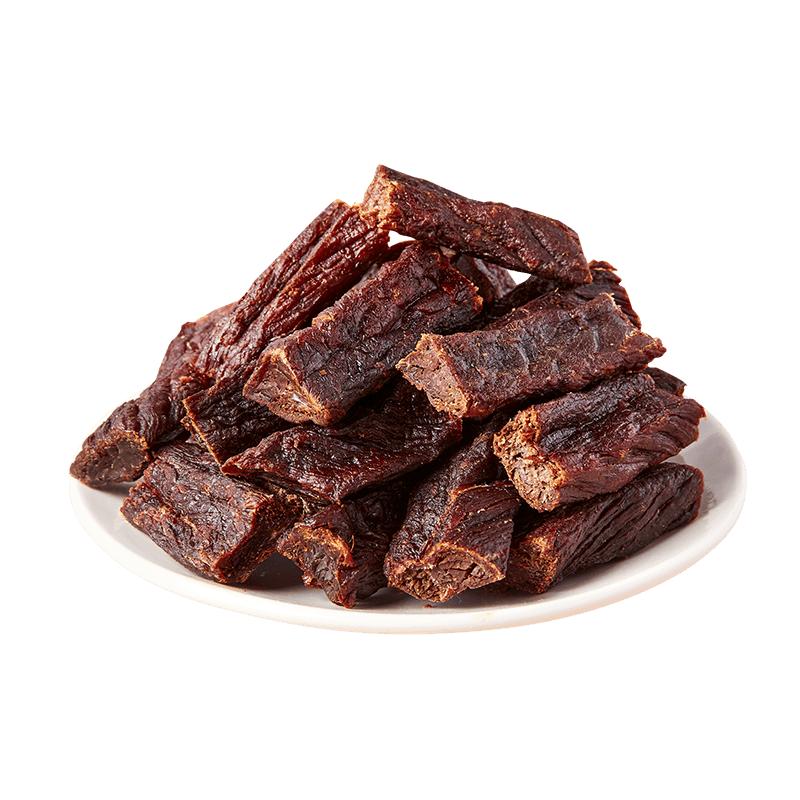 懒王爷内蒙古风干牛肉干无添加孕妇儿童正宗小零食特产官方旗舰店