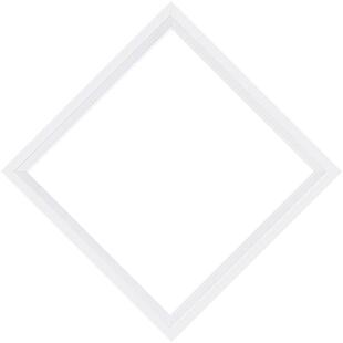 灯罩 透明铝扣板吊顶厨房长方形外壳吸顶灯罩diy灯盘白色灯罩配件