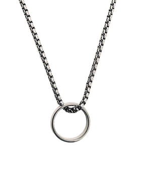 小众设计感嘻哈风毛衣链