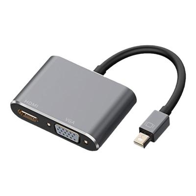 MiniDP转HDMI+VGA转换器4K高清