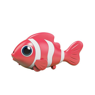 电动仿真小丑鱼摇摆走路儿童感应宝宝婴儿爬行引导玩具电子鱼礼物