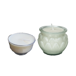 白色蜡烛圆形颗粒白事蜡烛民俗祭祀殡葬用品殡仪馆蜡烛