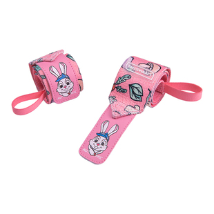 劳拉之星健身护腕自律兔窄款手腕卧推举重力量训练防扭伤加压绑带