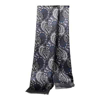 腰果男士真丝围巾2025款老钱丝巾