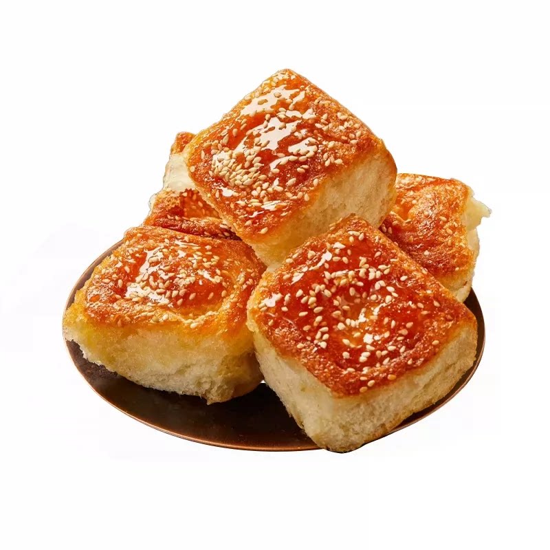 蜂蜜脆底小面包老式面包黄金脆底面包开袋即食早餐休闲小零食糕点