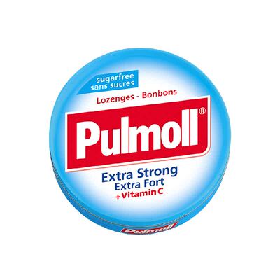 PULMOLL特强薄荷味无糖维生素C糖