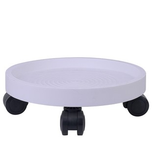 可移动花盆托盘带轮万向轮花盆底托底座滚轮垫高透气防烂根接水盘