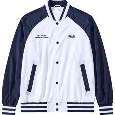 安踏情侣潮流棒球服美式复古外套