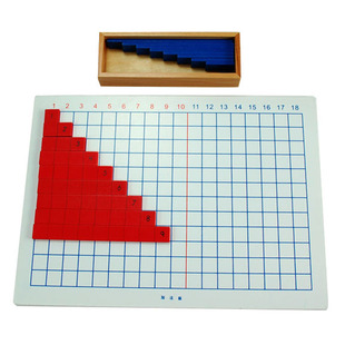 蒙氏数学教具加减法板幼儿早教中心益智玩具蒙台梭利3岁6岁材料