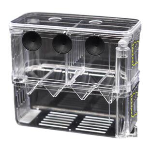 鱼缸孵化盒隔离盒孔雀鱼繁殖盒乌龟小鱼斑马鱼亚力克鱼苗隔离仓