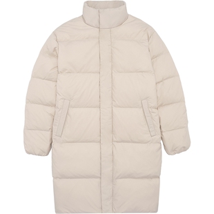 LI-NING1990 男士冬季保暖休闲长羽绒服 李宁1990运动商务系列