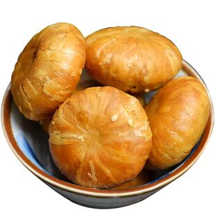 黄山烧饼梅菜扣肉正宗酥饼即食早餐代餐饼干休闲零食糕点安徽特产