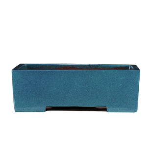 紫砂花盆长方形陶瓷雀舌罗汉松盆景盆炉钧釉特大号马槽老桩造景盆