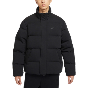 Nike/耐克官方正品冬季新款男子简约保暖运动立领羽绒服FB7855