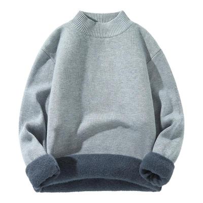 班尼路S&K一体绒保暖针织衫男款