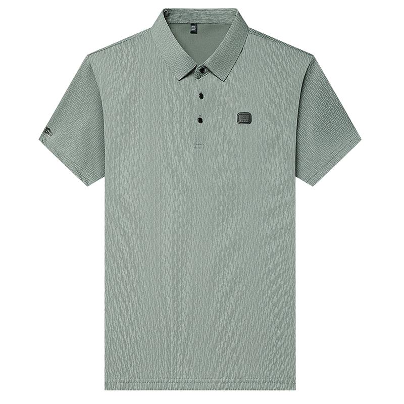 高档正品冰丝polo衫男士短袖Polo衫