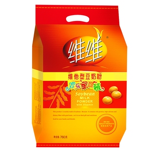 维维豆奶粉维他型760g营养速溶冲饮早餐代餐非转基因大豆袋装电动
