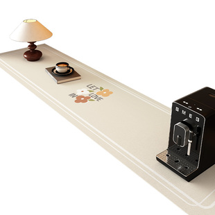 轻奢高级感餐边柜桌垫玄关柜鞋柜防水桌布酒柜电视柜台面保护垫子