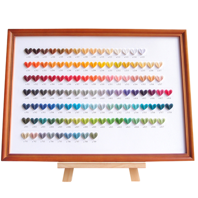 111色可选纯色单色50条装衍纸条