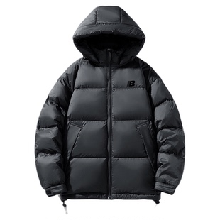 BOBBY ABLEY户外运动90%鸭绒保暖防风御寒面包蓬松百搭连帽羽绒服