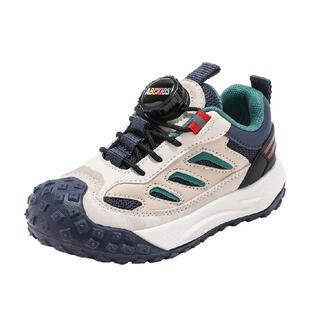 ABCkids童鞋男童运动鞋儿童网面鞋子春季2025新款防滑跑步鞋女童