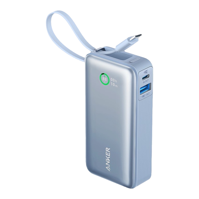 3C可上飞机｜安克自带线充电宝