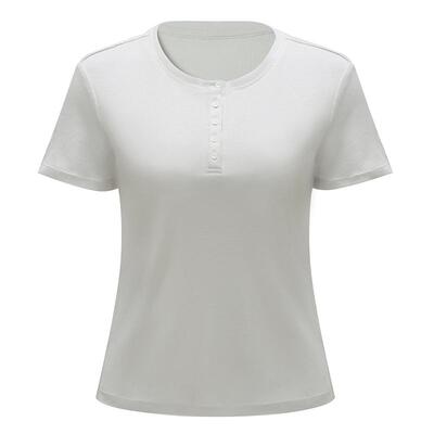 骆驼户外休闲衣女透气显瘦百搭棉