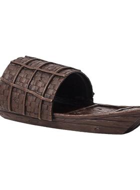 黄铜一帆风电视柜工艺送人乌篷船