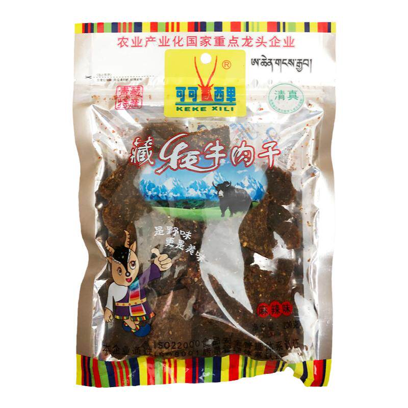 可可西里青海200g清真牦牛肉干