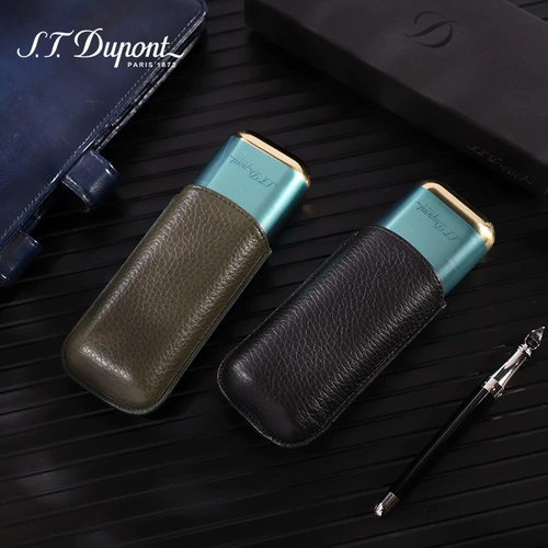 S.T.Dupont 娉曞浗閮 鏂版  涓ゅ 彧瑁 呴噾灞 為 洩鑼 勭洅 渚挎嵎寮 璐 ㄩ 洩鑼 勭毊 濂 濂