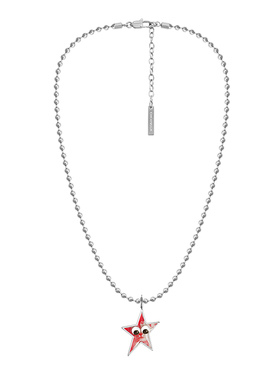 CHICHABOOM海豚方牌小吊坠项链