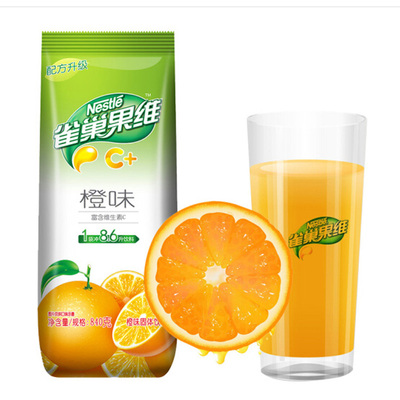 Nestle/雀巢冰爽茶橙汁果汁粉