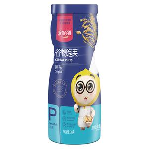 果仙多维谷物泡芙儿童小零磨牙非油炸草莓香蕉多口味单瓶装