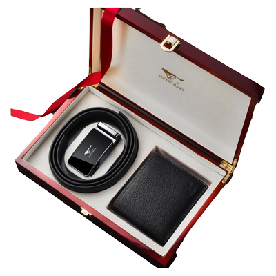 高档礼盒套装头层牛皮皮带